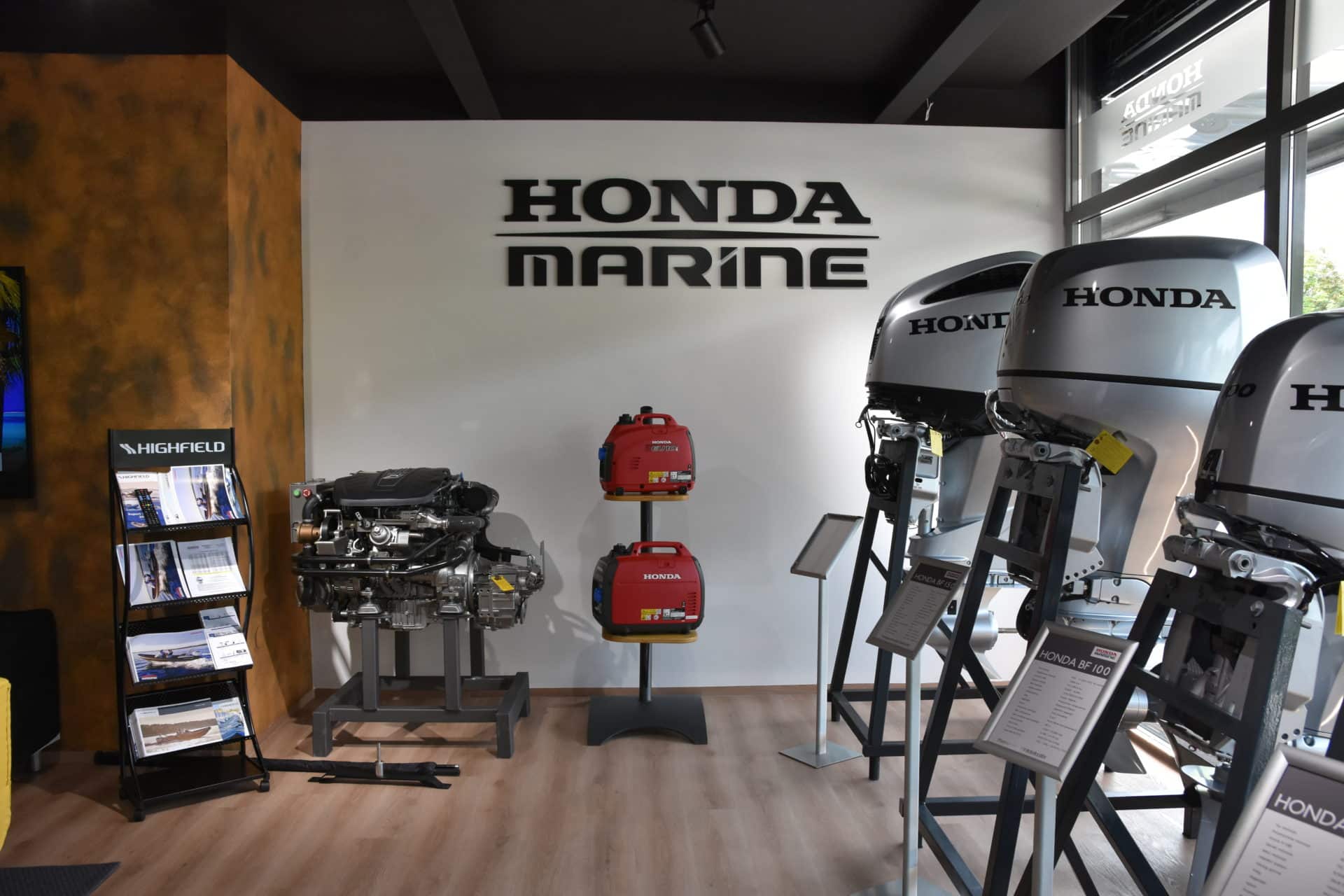 Burin Boats open a new Highfield-Honda showroom in Slovenia…