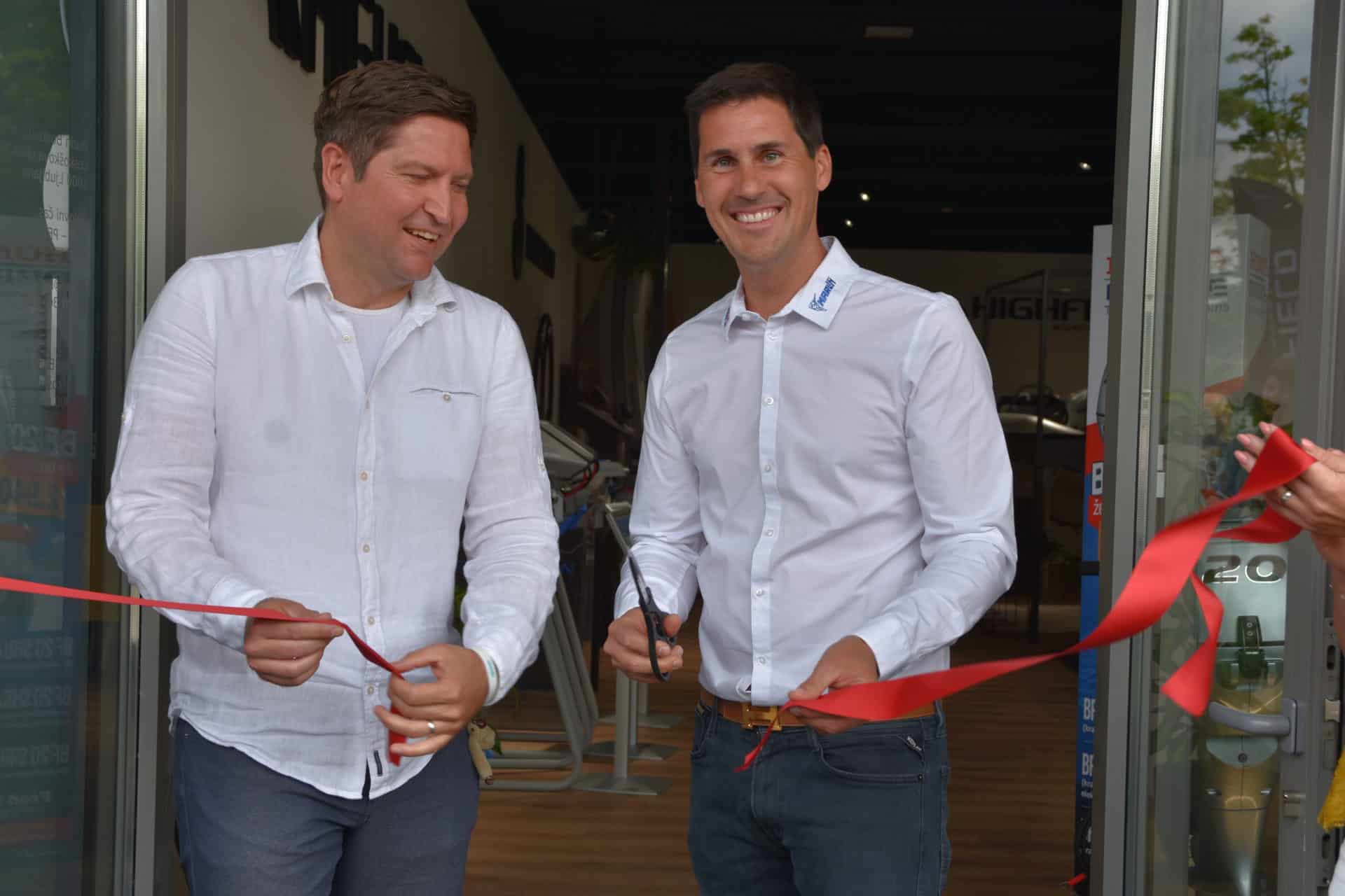 Burin Boats open a new Highfield-Honda showroom in Slovenia…