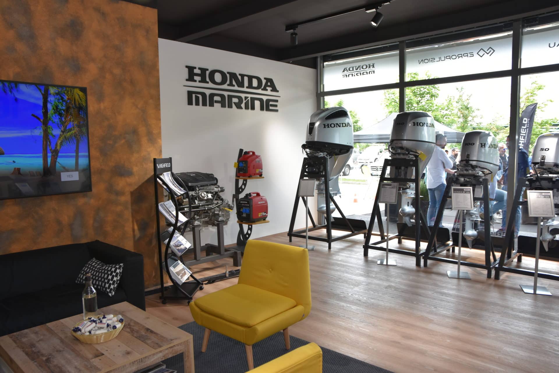Burin Boats open a new Highfield-Honda showroom in Slovenia…