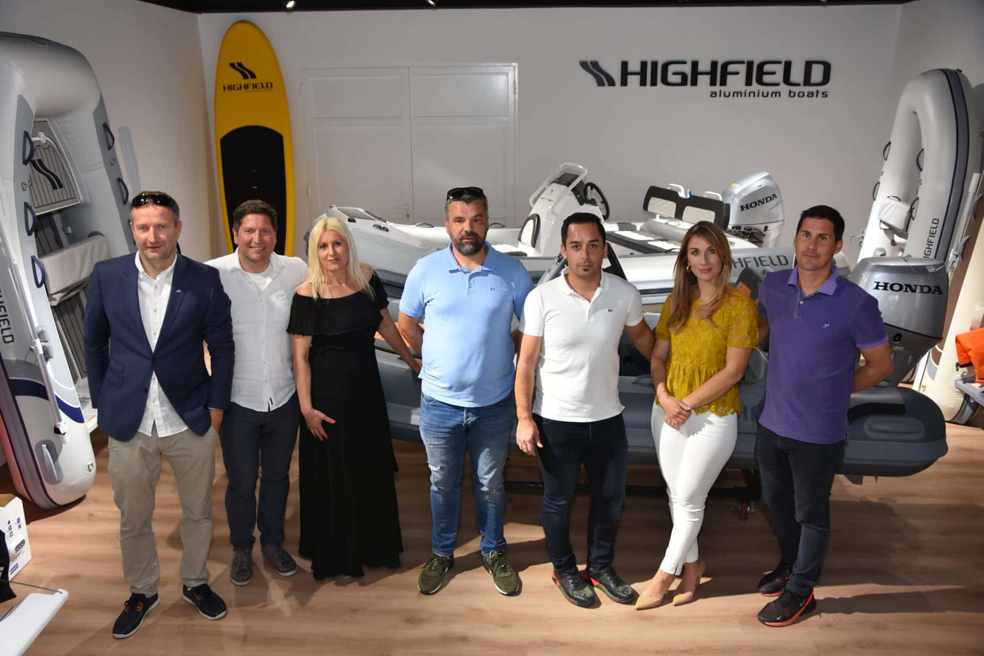 Burin Boats open a new Highfield-Honda showroom in Slovenia…