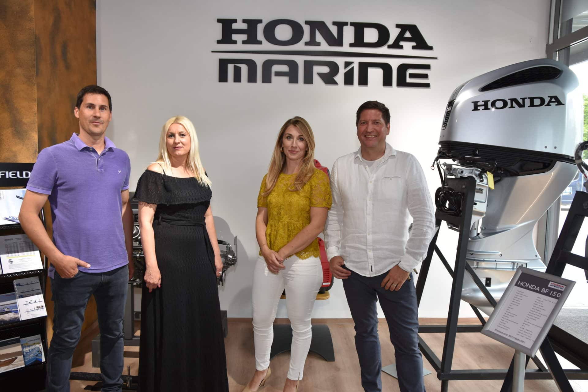 Burin Boats open a new Highfield-Honda showroom in Slovenia…