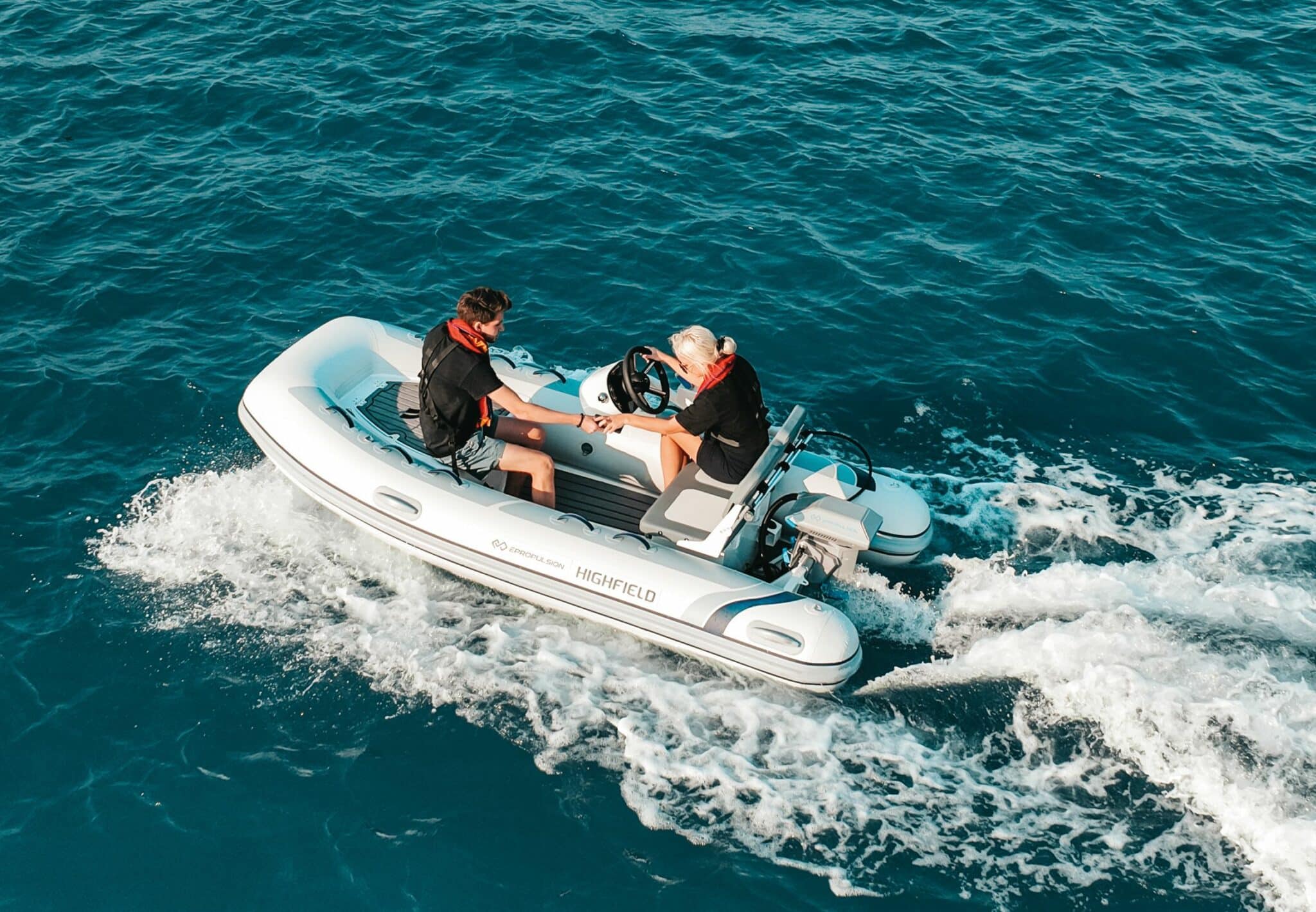 Highfield Boats unveils new electric tender, the Classic 340E, powered